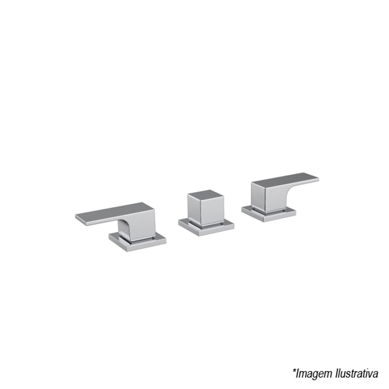 Misturador Para Bidê Unic 1895.C90 - Deca Misturador Para Bidê Unic 1895.C90 - Deca