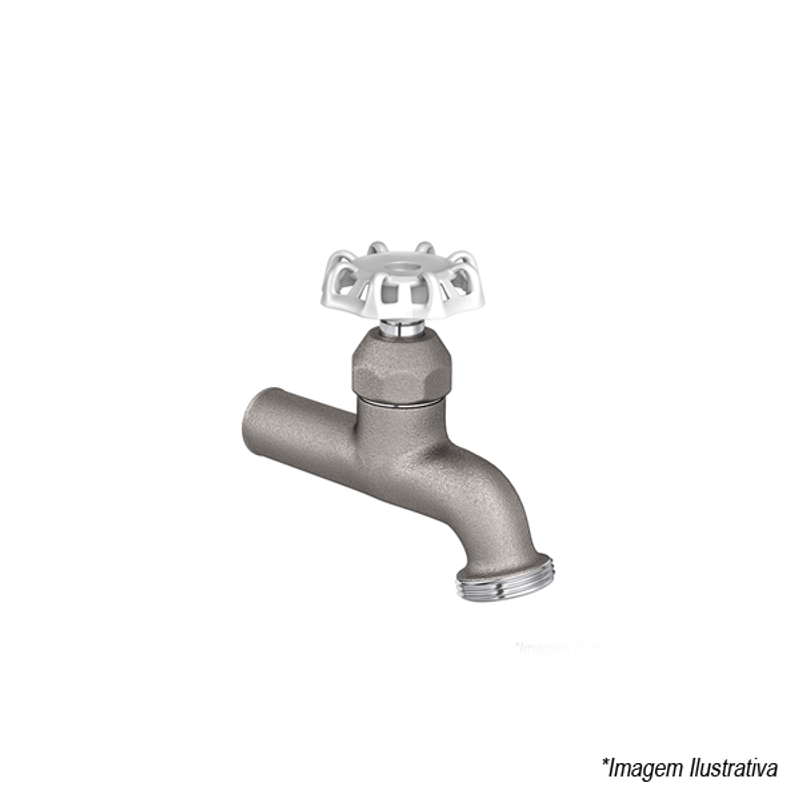 Torneira para Jardim uso Geral Bruto  Cromada - Deca Torneira para Jardim uso Geral Bruto  Cromada - Deca