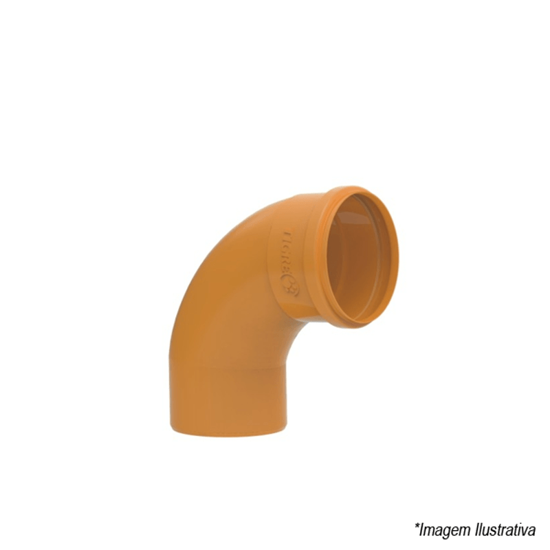 Curva 90º Vinilfort para Coletor de Esgoto PB Curta 90x100 28600488 Tigre Curva 90º Vinilfort para Coletor de Esgoto PB Curta 90x100 28600488 Tigre