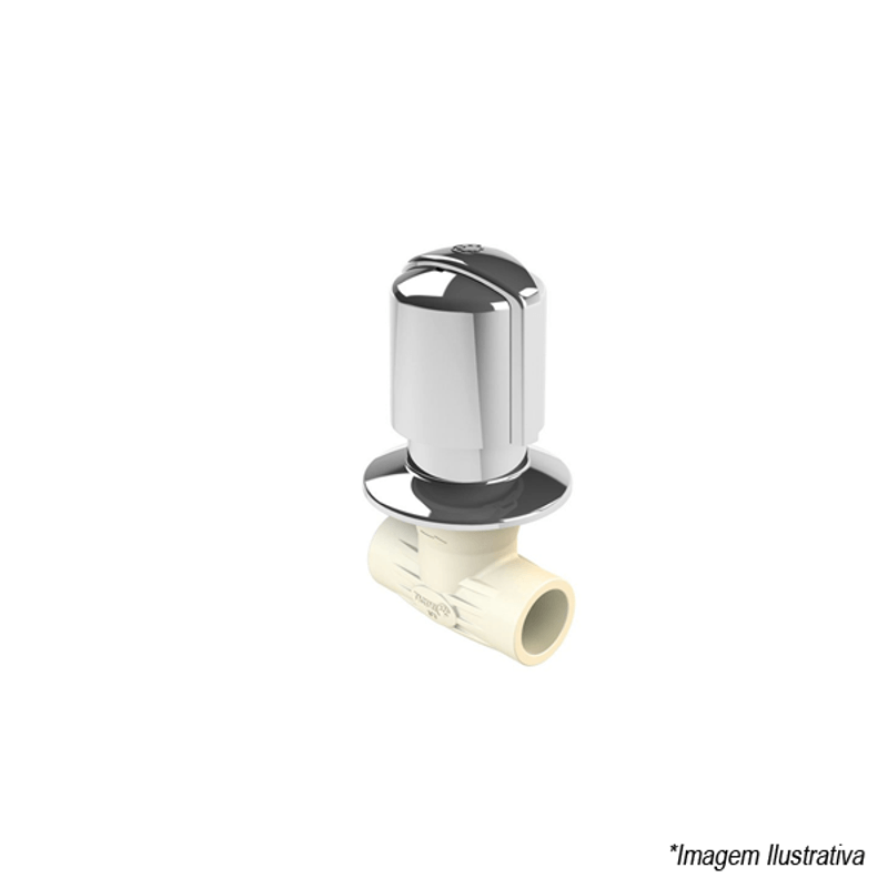 Registro de Chuveiro Aquatherm Cromado 22mm 27940315 Tigre Registro de Chuveiro Aquatherm Cromado 22mm 27940315 Tigre