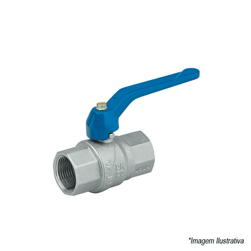 Registro De Esfera Docol Com Alavanca Azul 1 1/4´