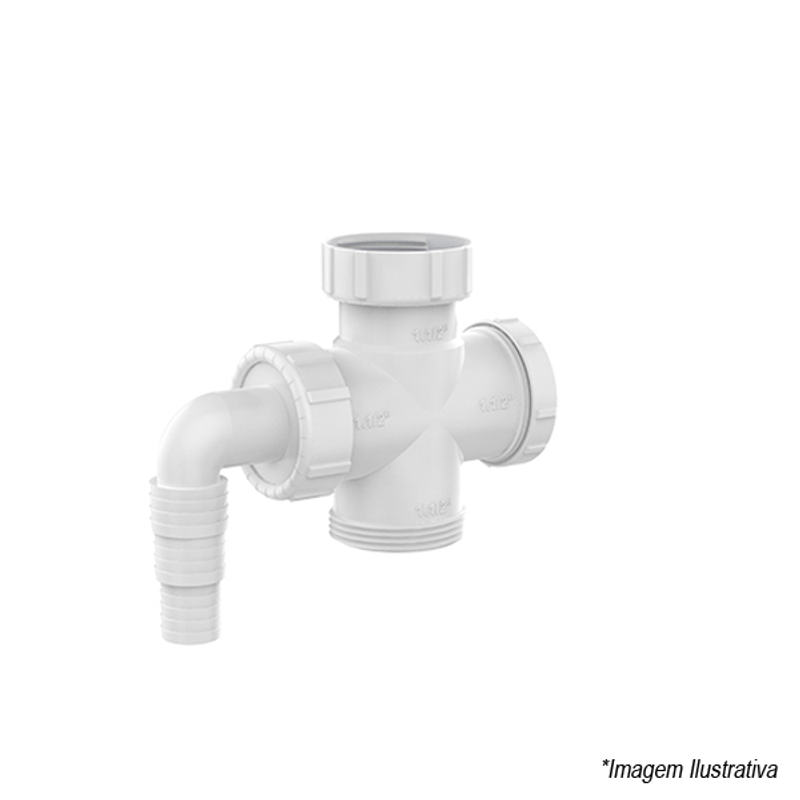 Adaptador para Máquina de Lavar Louça 030402-412 Blukit Adaptador para Máquina de Lavar Louça 030402-412 Blukit