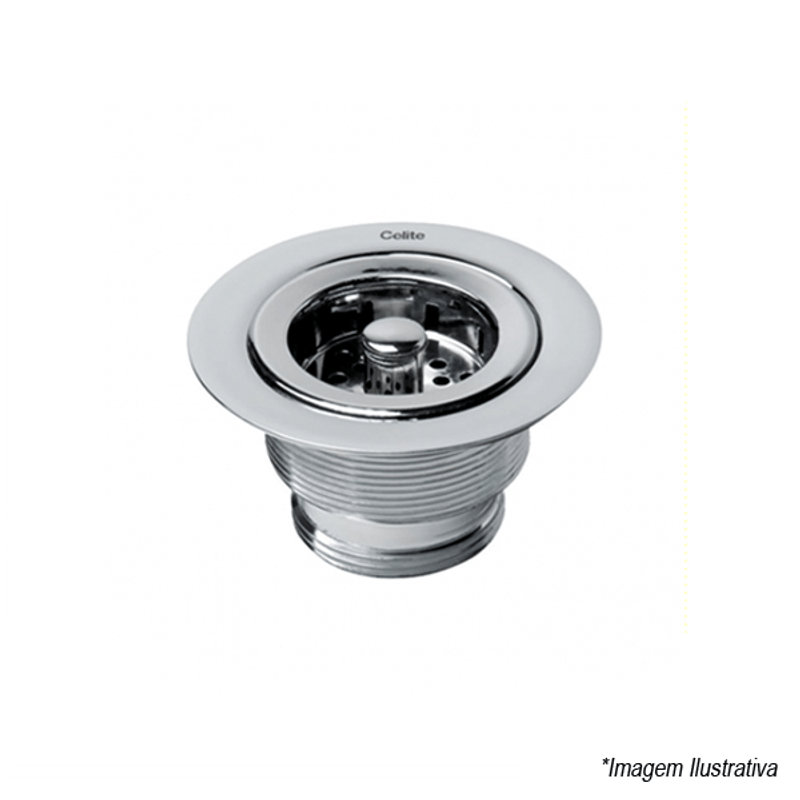 Válvula de Escoamento para Cozinha - Celite Válvula de Escoamento para Cozinha - Celite