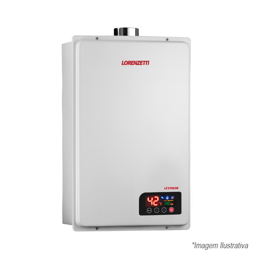 Aquecedor de Água a Gás GLP LZ 3700 D Exaustão Forçada - 7412095 - Lorenzetti