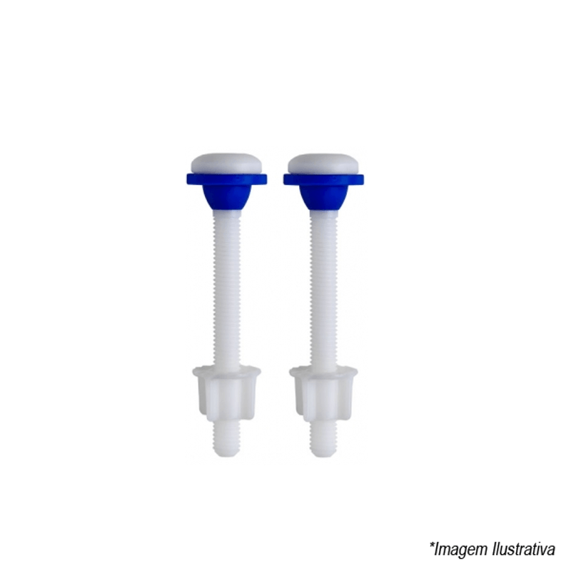 Conjunto de Fixação para Caixa Acoplada 340206412 Blukit Conjunto de Fixação para Caixa Acoplada 340206412 Blukit