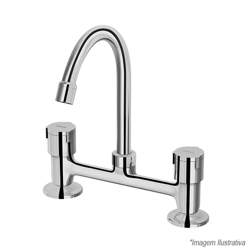 Misturador Para Cozinha De Mesa Riva - Docol