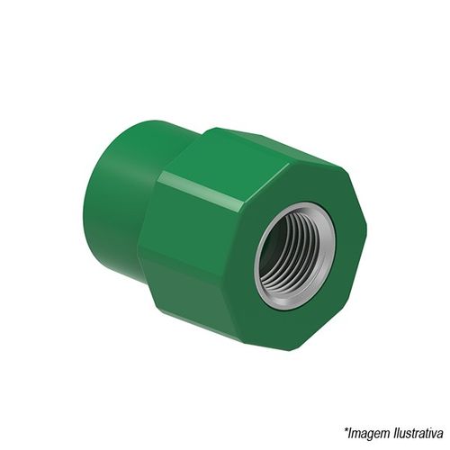 Conector Fêmea PPR Termofusão  20mm x 1/2´ - Tigre