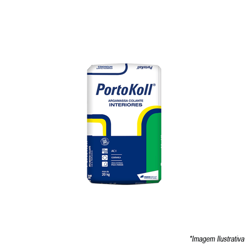 Argamassa AC 1 Colante Interior Saco de 20KG 50004 Portokoll Argamassa AC 1 Colante Interior Saco de 20KG 50004 Portokoll