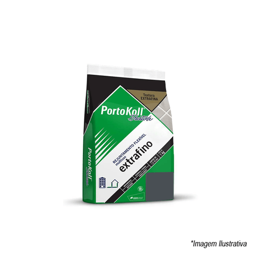 Rejunte Extra Fino Grafite 1Kg 95999 Portokoll