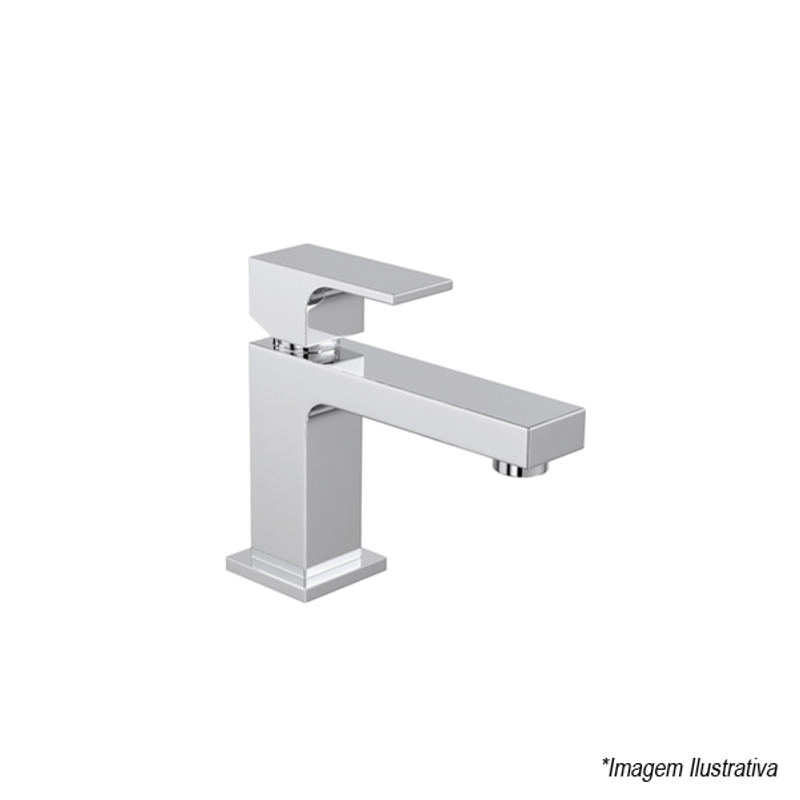 Torneira Monocomando Bica Baixa para Lavatório Cromado Unic - Deca Torneira Monocomando Bica Baixa para Lavatório Cromado Unic - Deca