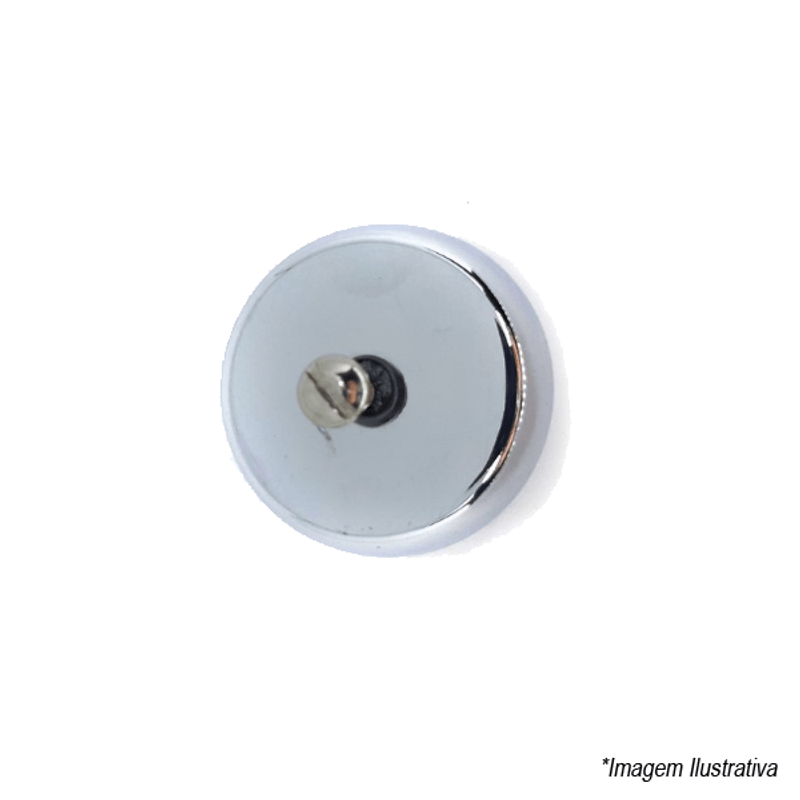 Plug Remate Latão Cromado 3/4´ 31.100/01C Mundial Plug Remate Latão Cromado 3/4´ 31.100/01C Mundial