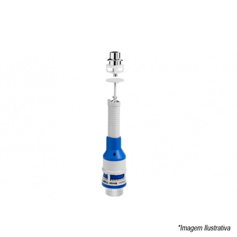 Mecanismo de Saída para Caixa Acoplada com Acionamento Superior Suave 34023041 Blukit Mecanismo de Saída para Caixa Acoplada com Acionamento Superior Suave 34023041 Blukit