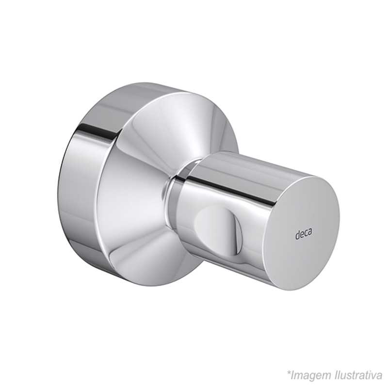 Acabamento para Registro de Gaveta Izy  1.1/4´  1.1/2´  Cromado - Deca Acabamento para Registro de Gaveta Izy  1.1/4´  1.1/2´  Cromado - Deca