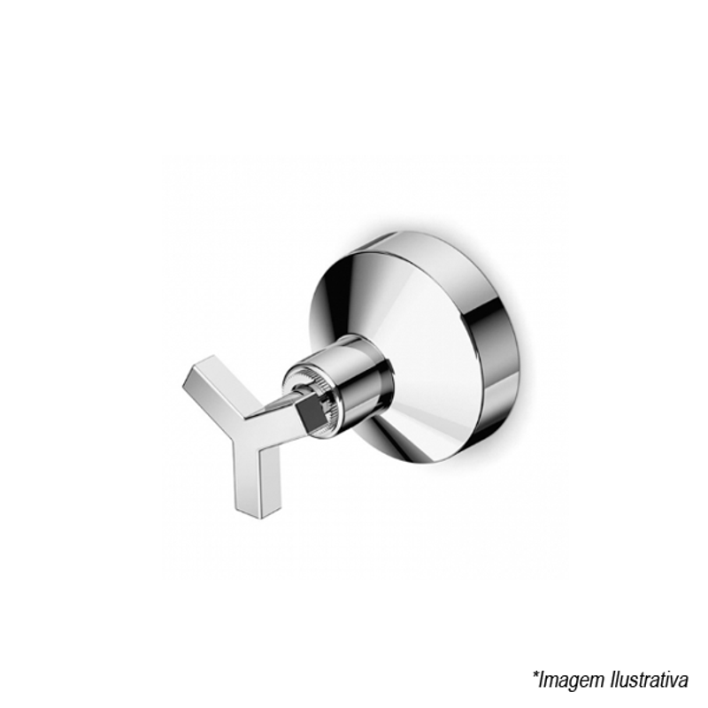 Acabamento de Registro para Base de Reforma UP  1.1/4´  1.1/2´  Cromado - Celite Acabamento de Registro para Base de Reforma UP  1.1/4´  1.1/2´  Cromado - Celite