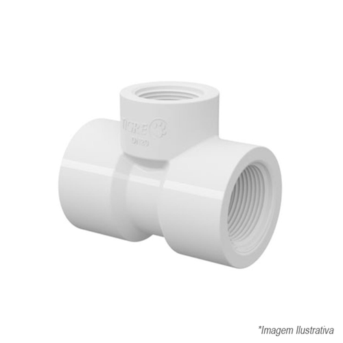 Tê de Redução Roscável 90º Graus  1.1/2x3/4´ - 20202610 - Tigre
