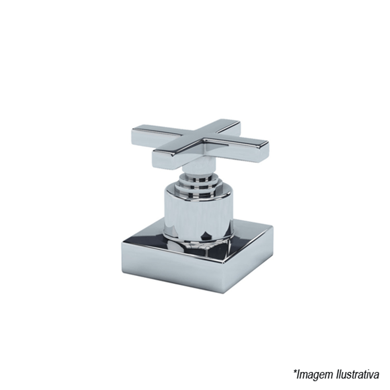 Acabamento para Registro C220 Bella  3/4´  Cromado - Fani Acabamento para Registro C220 Bella  3/4´  Cromado - Fani