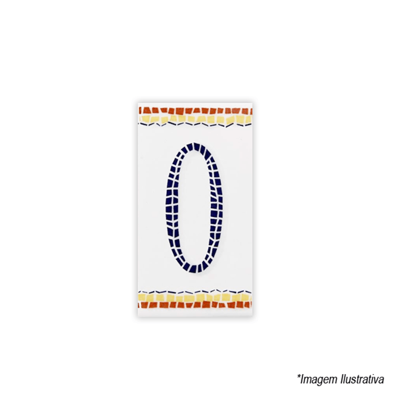 Numeral Nº0 6x11cm N1000 Lineart Numeral Nº0 6x11cm N1000 Lineart