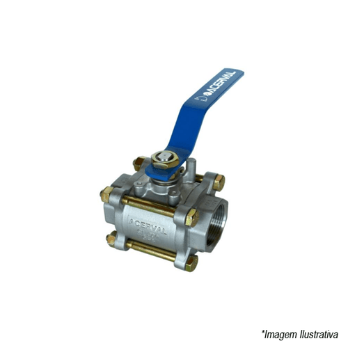 Registro de Esfera 3/4 WCB+4 BSP PRC Tripartida Acerval
