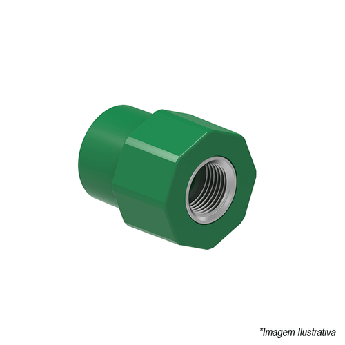 Conector Fêmea PPR Termofusão  90mm x 3´ - Tigre