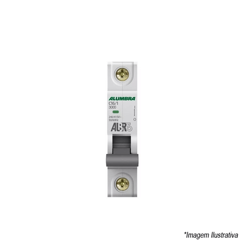 Disjuntor ALBR3 Unipolar DIN 16A 39242 Alumbra