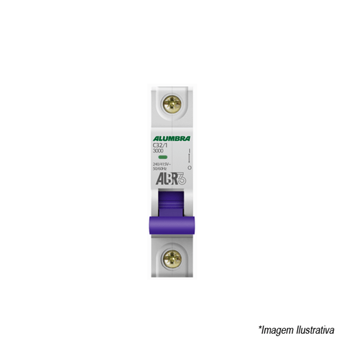 Disjuntor ALBR3 Unipolar DIN 32A 39245 Alumbra