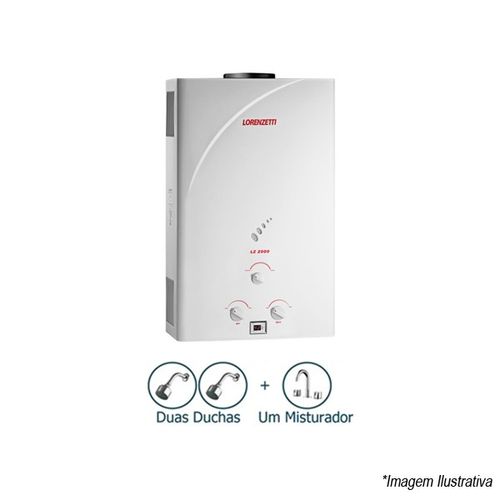 Aquecedor de Água a Gás LZ-2000 GN20 7412092 Lorenzetti