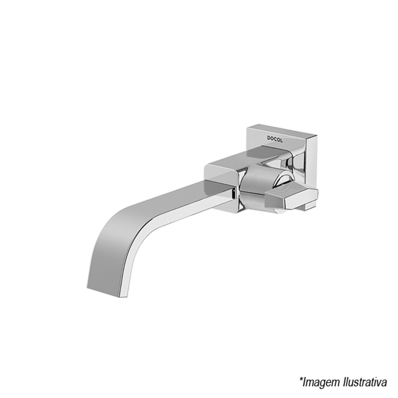 Torneira para Banheiro de Parede Cromada Next - Docol Torneira para Banheiro de Parede Cromada Next - Docol