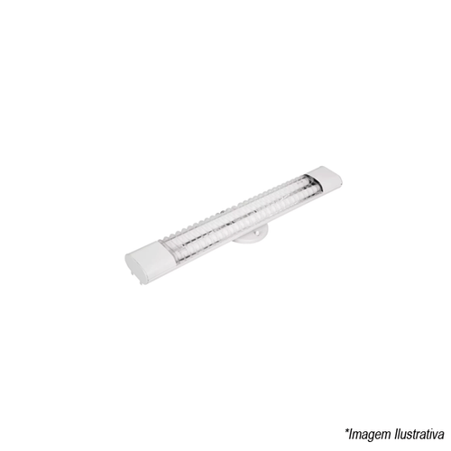 Luminária Top Light Para Led 2x20 Branco 017264 RCG