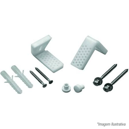 Conjunto de Fixação para Bacia com Suporte Em L - Roca