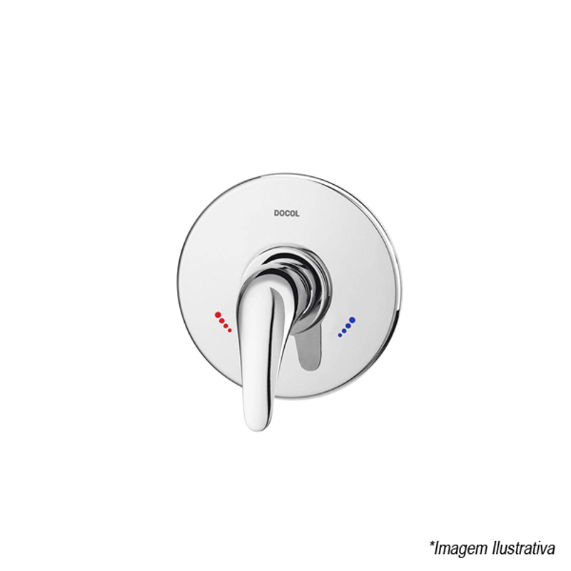 Acabamento Monocomando Para Chuveiro Way - Docol Acabamento Monocomando Para Chuveiro Way - Docol