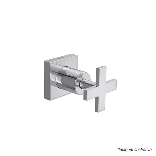 Acabamento para Registro de Gaveta Clean | 3/4" | Cromado - Deca