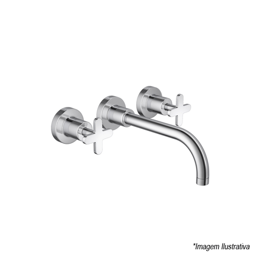 Misturador Para Lavatório De Parede 1878.C.DSC - Deca