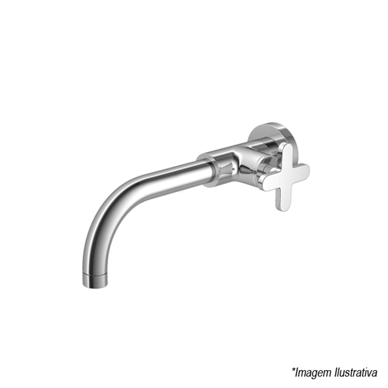 Torneira Para Lavatório De Parede Disco 1178.C.DSC - Deca Torneira Para Lavatório De Parede Disco 1178.C.DSC - Deca