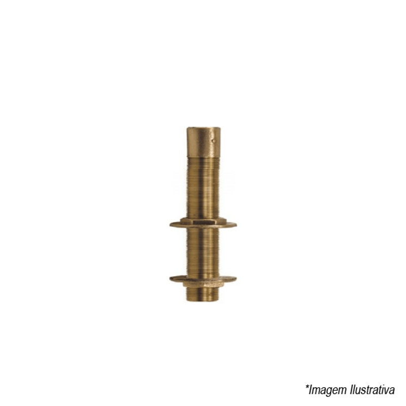 Flange Cobre Curta Bronze 66mm | 2.1/2