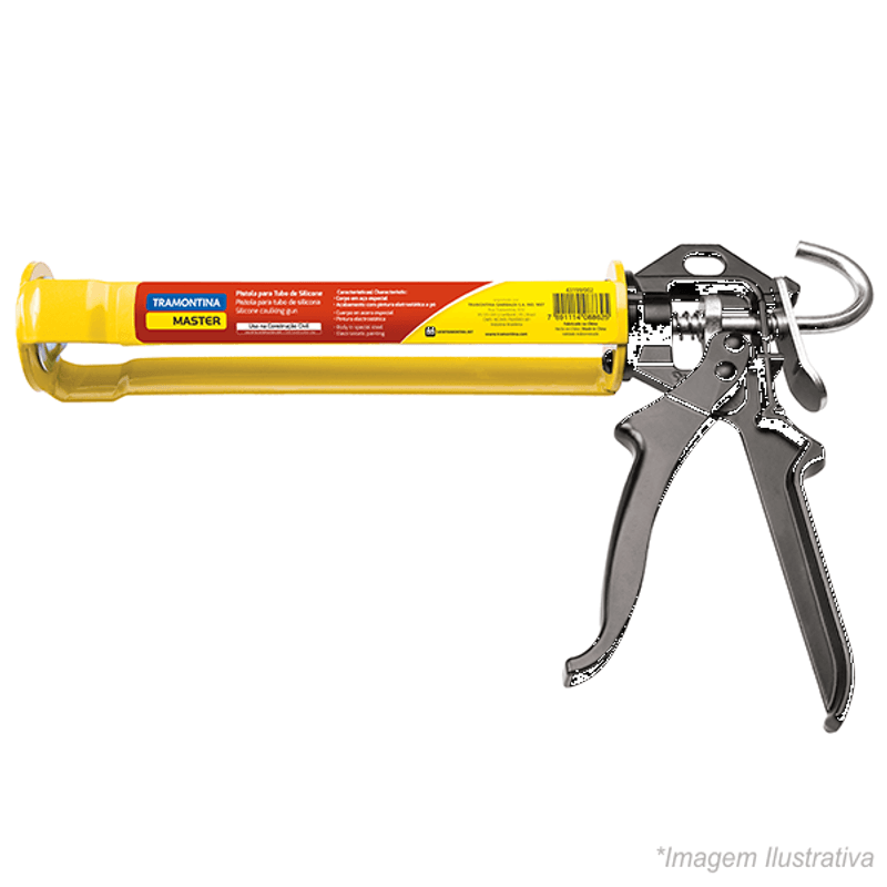Aplicador Tramontina P/ Tubo Silicone 43199/002 Aplicador Tramontina P/ Tubo Silicone 43199/002