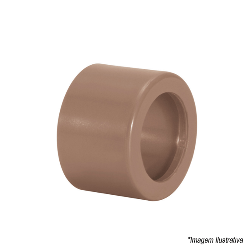 Bucha de Redução PVC Soldável Curta 32x25mm 1´x3/4´ - Amanco Bucha de Redução PVC Soldável Curta 32x25mm 1´x3/4´ - Amanco