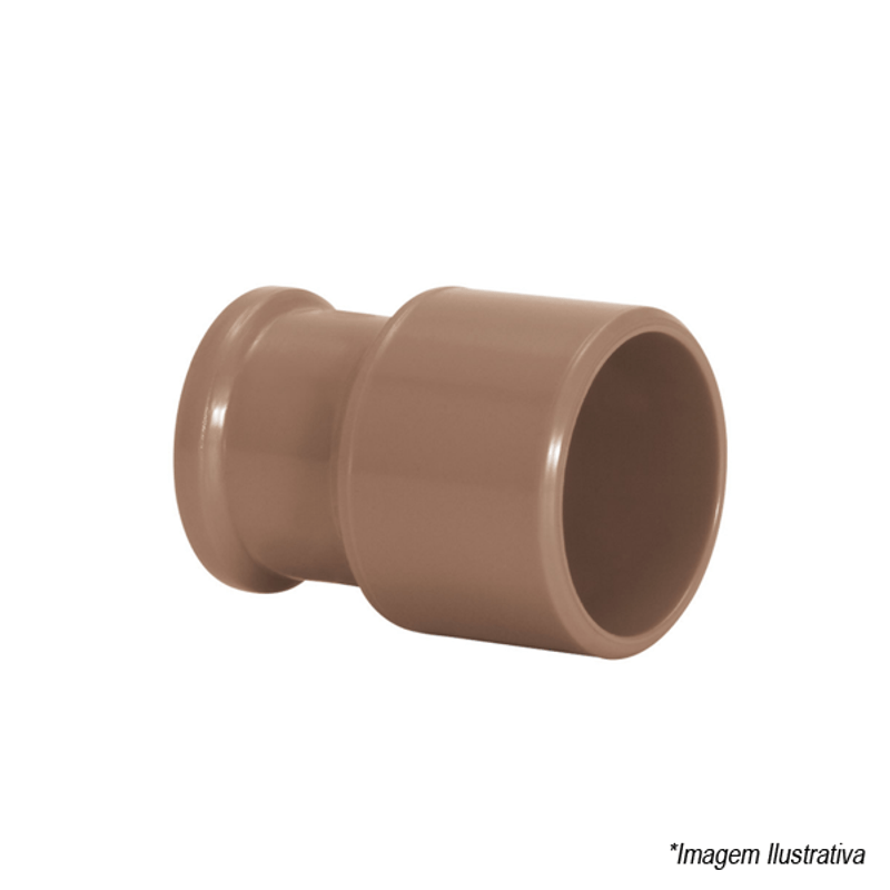 Bucha de Redução PVC Soldável Longa 50x32mm 1.1/2´x1´ - Amanco Bucha de Redução PVC Soldável Longa 50x32mm 1.1/2´x1´ - Amanco