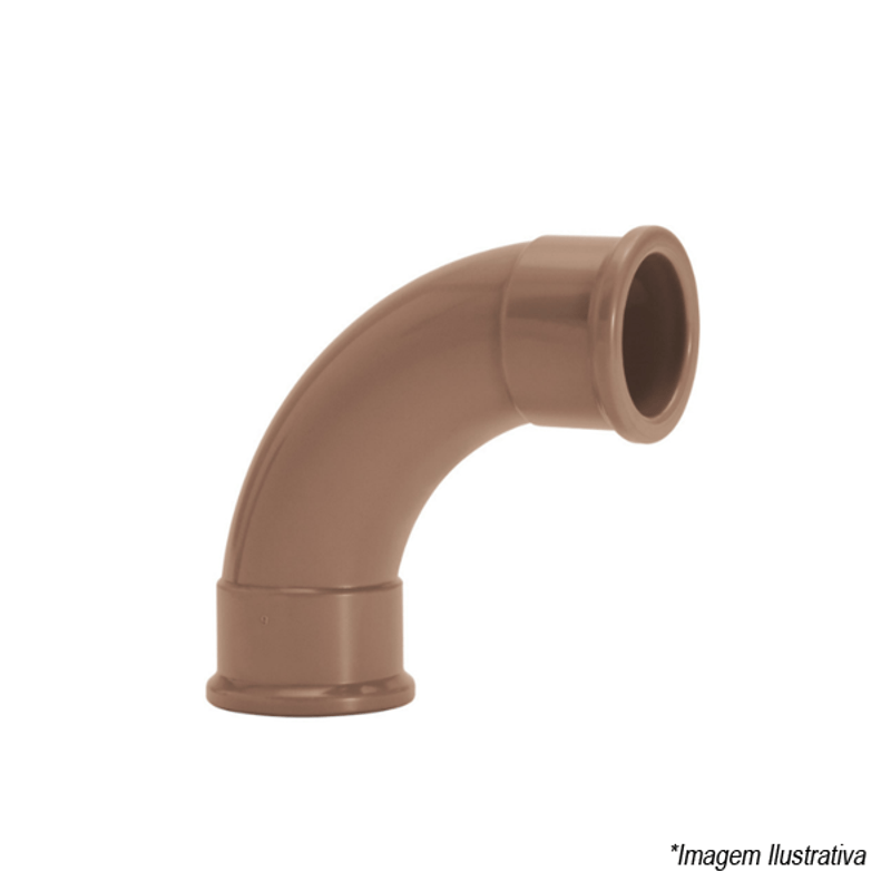 Curva 90º PVC Soldável 25mm 3/4´ - Amanco Curva 90º PVC Soldável 25mm 3/4´ - Amanco