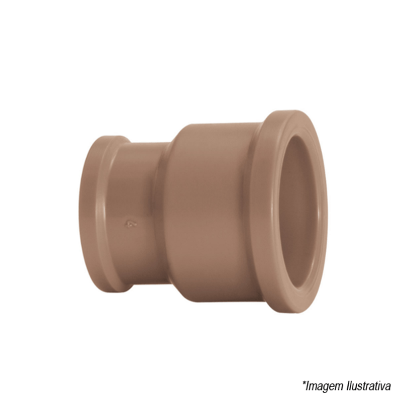 Luva de Redução Soldável 25x20mm 3/4´x1/2´ - Amanco Luva de Redução Soldável 25x20mm 3/4´x1/2´ - Amanco