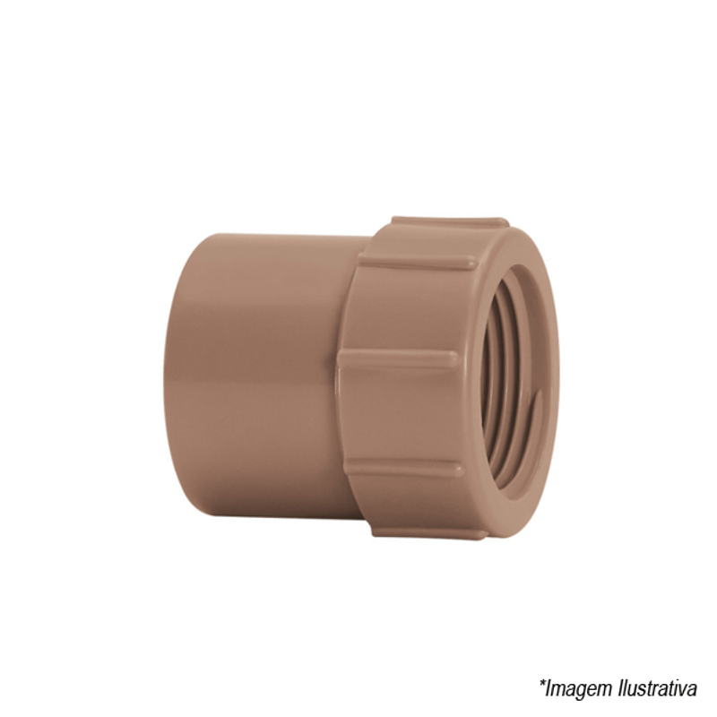 Luva PVC Soldável  Solda 25mm e Rosca 3/4´ - Amanco Luva PVC Soldável  Solda 25mm e Rosca 3/4´ - Amanco