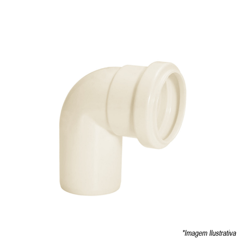 Joelho 90º Esgoto  200mm  8´ - Amanco