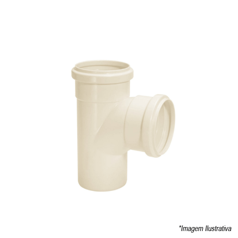 Tê Esgoto Normal  150x150mm  6´x6´ - Amanco Tê Esgoto Normal  150x150mm  6´x6´ - Amanco
