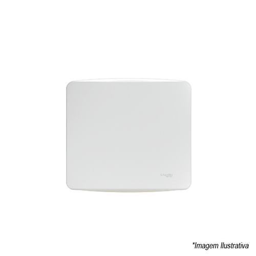Placa Cega 4x4 Branco S3B77400 Schneider