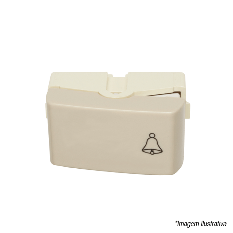 Pulsador Campainha 10A 250V Marfim PRM046222 Schneider Pulsador Campainha 10A 250V Marfim PRM046222 Schneider