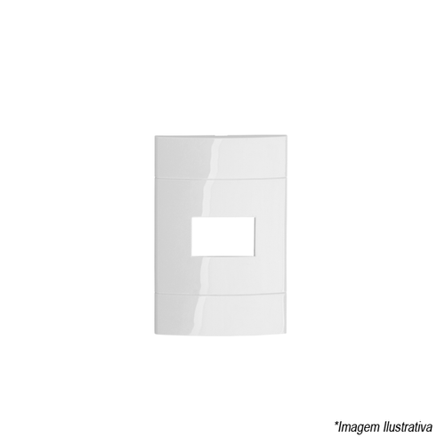 Placa 1 Posto 4x2 Branco PRM044211 Schneider