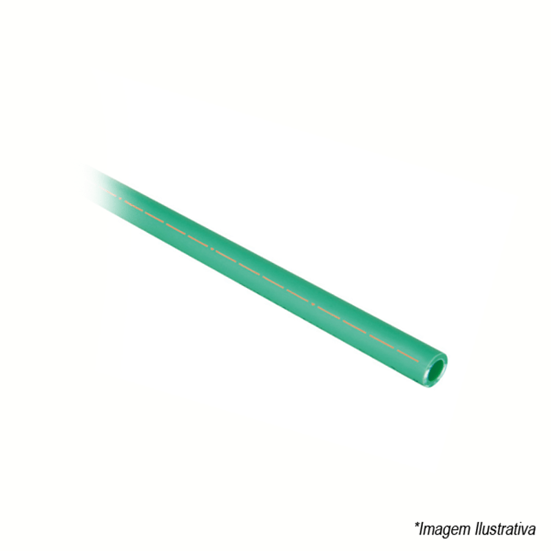 Cano PPR PN25 50mm 3 Metros 1.1/2´ - Amanco Cano PPR PN25 50mm 3 Metros 1.1/2´ - Amanco