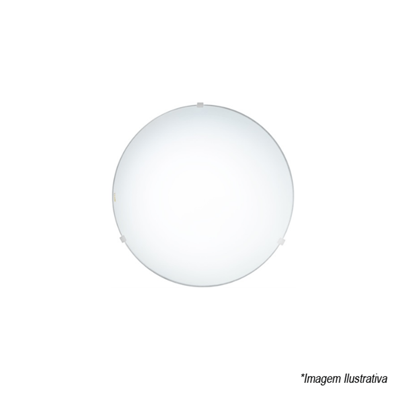 Luminária Plafon Clean 30cm 2 Lampadas CL730PBN BronzeArte Luminária Plafon Clean 30cm 2 Lampadas CL730PBN BronzeArte