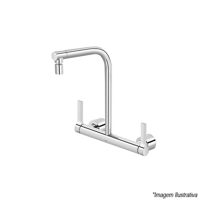 Misturador Para Cozinha De Parede Evoluto - Docol Misturador Para Cozinha De Parede Evoluto - Docol