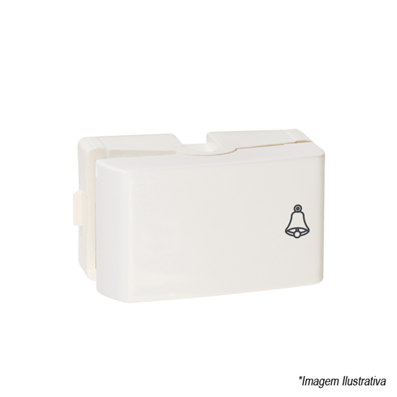 Pulsador Campainha 10A 250V Branco PRM046221 Schneider Pulsador Campainha 10A 250V Branco PRM046221 Schneider