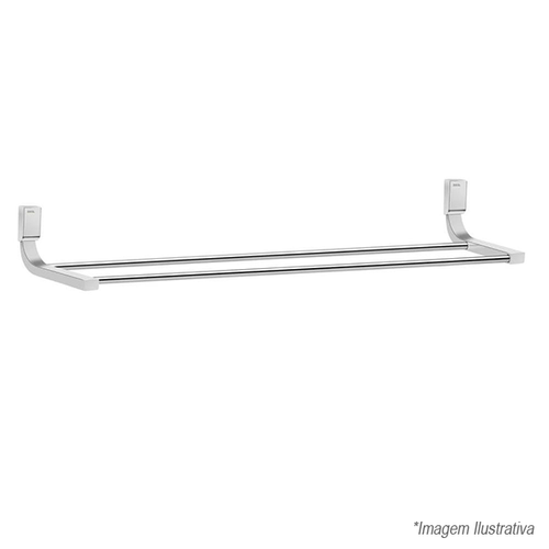 Porta-Toalhas Bastão Duplo Top - Docol